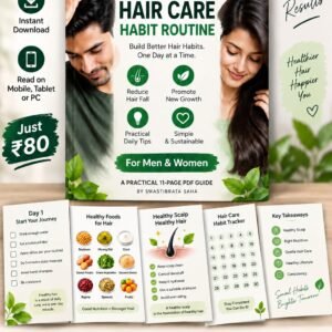 30-Day Hair Care Habit Routine PDF